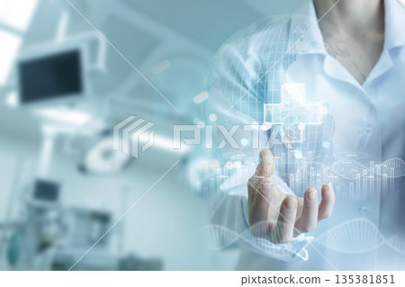 Tech in health care. Tech in health care. 135381851
