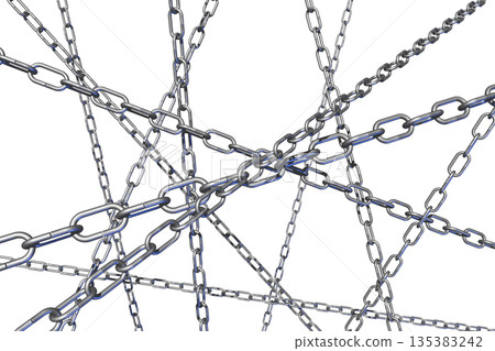 Chain, Chain, Bind, Closure, Binding (Transparent Material) Chain, Chain, Bind, Closure, Binding (Transparent Material) 135383242