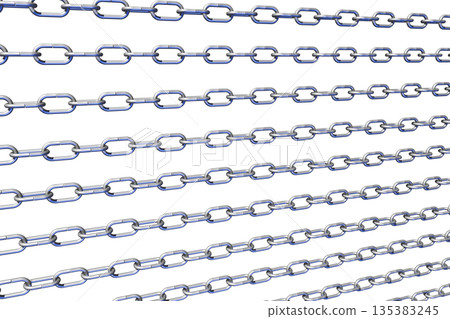 鏈條、鏈條、捆綁、閉合、捆綁（透明材質） 135383245