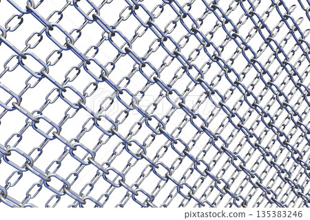 鏈條、鏈條、捆綁、閉合、捆綁（透明材質） 135383246