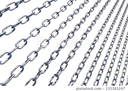 鏈條、鏈條、捆綁、閉合、捆綁（透明材質） 135383247