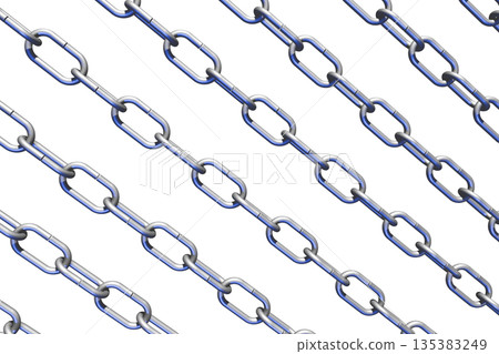 鏈條、鏈條、捆綁、閉合、捆綁（透明材質） 135383249