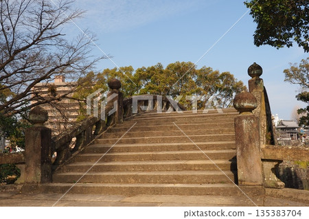 眼鏡橋(長崎縣諫早市諫早公園) 眼鏡橋(長崎縣諫早市諫早公園) 135383704