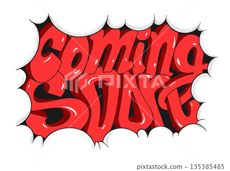 Coming Soon Advertising Banner Template. Event Day Promotion for Shop, Store Sale, and New Arrival. Vector Illustration Coming Soon Advertising Banner Template. Event Day Promotion for Shop, Store Sale, and New Arrival. Vector Illustration 135385485