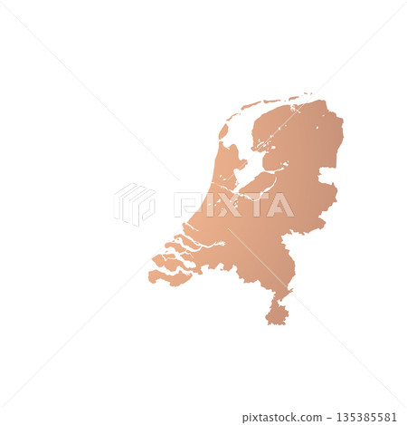 Map of Netherlands, sign silhouette. World Map Globe. Vector Illustration isolated on transparent background. Europe continent Map of Netherlands, sign silhouette. World Map Globe. Vector Illustration isolated on transparent background. Europe continent 135385581