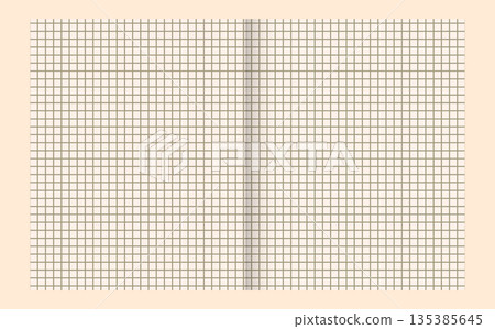 Graph paper. Printable lined and squared grid paper with color lines. Geometric background for school, textures, notebook, diary. Copy space blank Graph paper. Printable lined and squared grid paper with color lines. Geometric background for school, textures, notebook, diary. Copy space blank 135385645