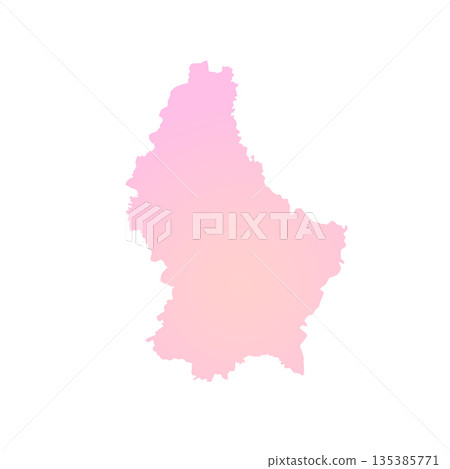 Map of Luxembourg, sign silhouette. World Map Globe. Vector Illustration isolated on white background. Europe continent Map of Luxembourg, sign silhouette. World Map Globe. Vector Illustration isolated on white background. Europe continent 135385771