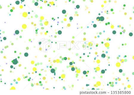Light multicolor background, colorful vector texture with circles. Splash effect banner. Glitter silver dot abstract illustration with blurred drops of rain. Pattern for web page, banner,poster, card 135385800