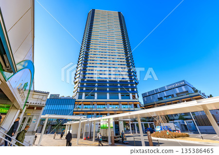 十條塔，位於東京北區十條車站前的塔樓公寓 135386465