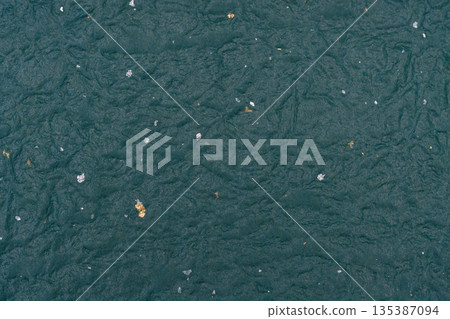 Background material with gold and silver decorations on blue-green Japanese paper Background material with gold and silver decorations on blue-green Japanese paper 135387094