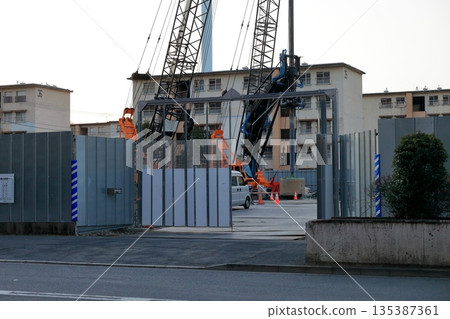 工地（樁基工程）圖片 135387361