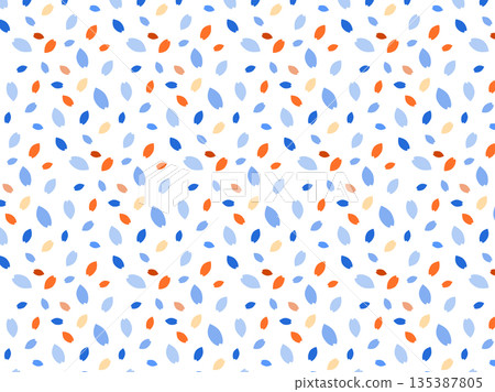 Colorful blue background pattern Scandinavian style image vector png 135387805