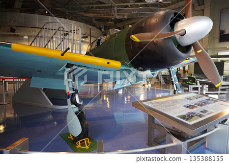 立洗和平紀念館的零式戰鬥機：世界上唯一一架仍屹立於此的32式零式艦載戰鬥機 135388155