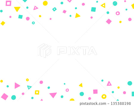 Colorful cute pattern illustration background Colorful cute pattern illustration background 135388198