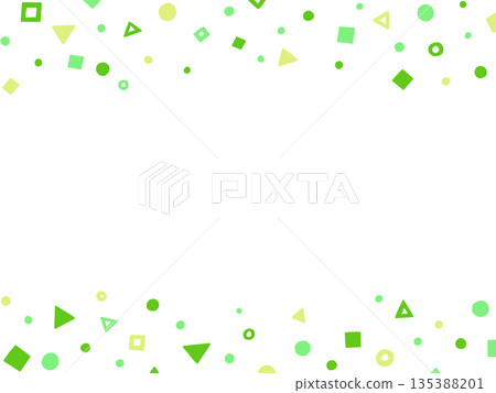Green cute pattern illustration background Green cute pattern illustration background 135388201