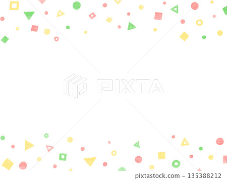 色彩繽紛的可愛圖案插圖背景 135388212