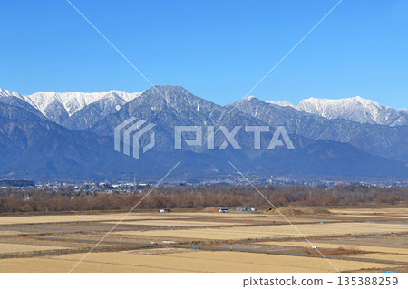 Winter Azumino and Northern Alps Winter Azumino and Northern Alps 135388259