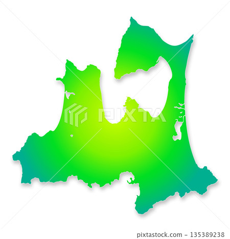 Aomori Prefecture Map 135389238