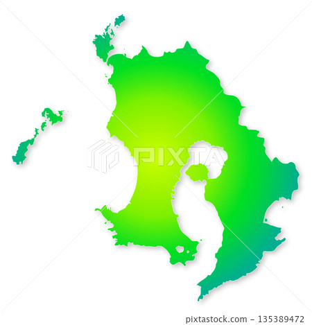 鹿兒島縣地圖 135389472