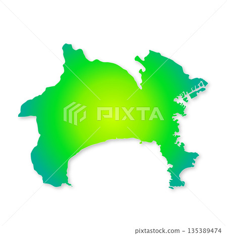 神奈川縣地圖 135389474