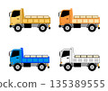Dump truck set 135389555