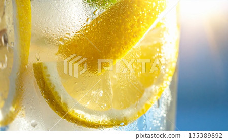 Lemonade that makes you want to gulp it down 135389892