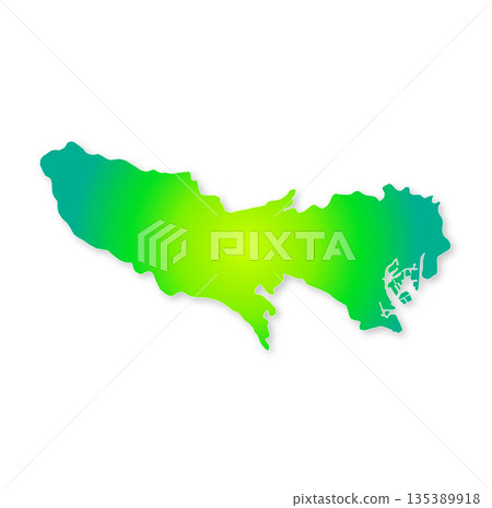 東京都市區和城市地圖 135389918