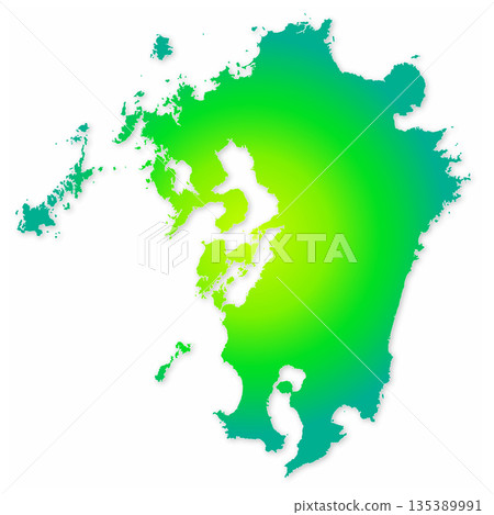 九州地圖 135389991