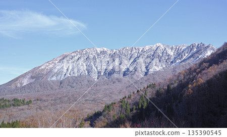 從賀卡掛峠眺望大山南坡,初冬景象。 從賀卡掛峠眺望大山南坡,初冬景象。 135390545