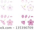 Sakura Deformed 4-piece set 135390709