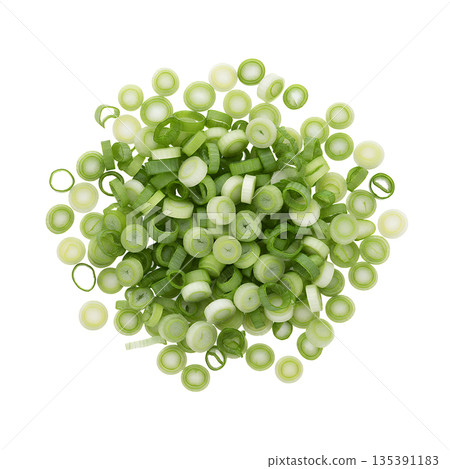 一堆切好的蔥花 135391183