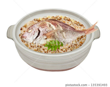 海鯛飯(砂鍋) 海鯛飯(砂鍋) 135391493