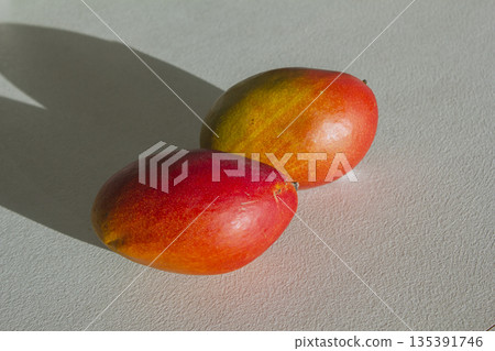 This is a red ripening apple mango. 135391746
