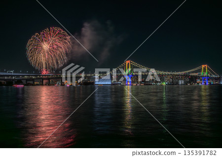 台場彩虹煙火（豐洲Gururi公園） 135391782