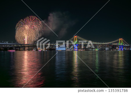 台場彩虹煙火（豐洲Gururi公園） 135391786