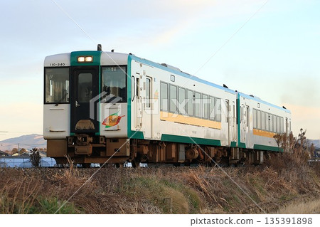 [JR East] Kiha 110 series 200 series (Ishinomaki Line: Maeyachi to Wakuya) 135391898