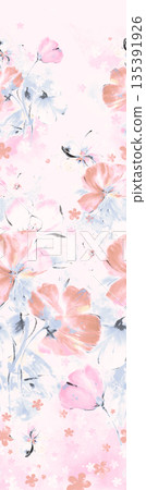 Diverse Delicate Floral And Decorative Pattern Designs In Soft Tones Diverse Delicate Floral And Decorative Pattern Designs In Soft Tones 135391926