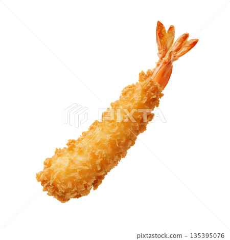 Crispy golden shrimp tempura 135395076