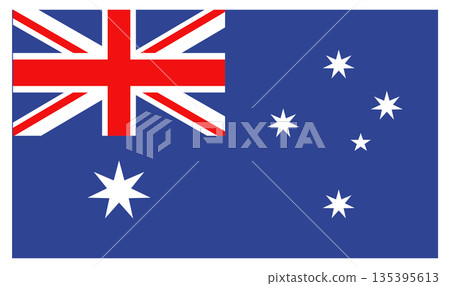 Australian Flag Australian Flag 135395613
