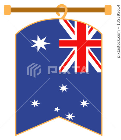 Australian Flag Australian Flag 135395614