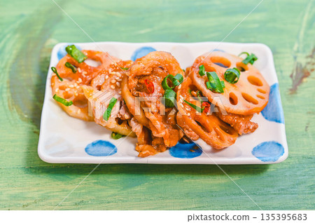 蓮藕配豬肉和味噌 135395683