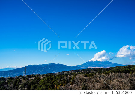 從三島空中步道眺望富士山 [靜岡縣三島市] 135395800