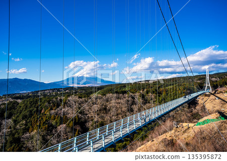 三島天空步道與富士山 [靜岡縣三島市] 135395872