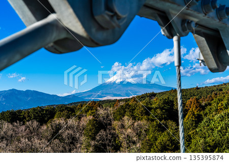 Mishima Skywalk and Mount Fuji [Mishima City, Shizuoka Prefecture] 135395874