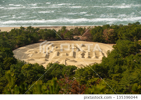 View from Zenigata Observatory in Kagawa 135396044