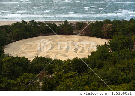 View from Zenigata Observatory in Kagawa 135396051