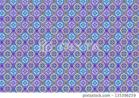Chrysanthemum pattern 3-15 135396259