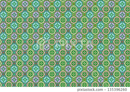 Chrysanthemum pattern 3-16 135396260