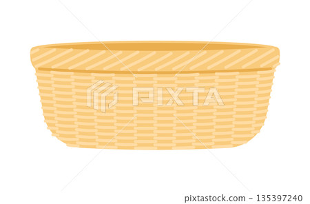 Basket illustration 135397240