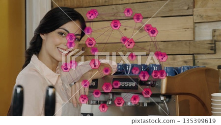 barista, woman, coffee 135399619